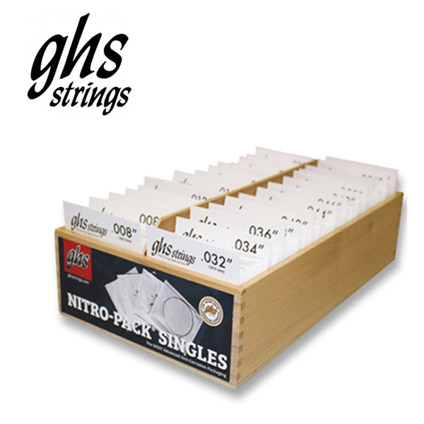GHS GBL STRING BOX (009-042) 일렉기타 커스텀 스트링 우드박스 세트