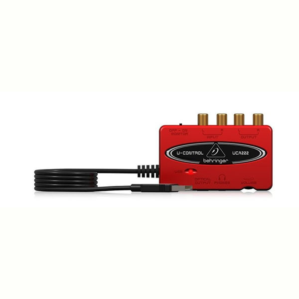 베링거 U-CONTROL UCA222 2입력/2출력 USB 오디오인터페이스