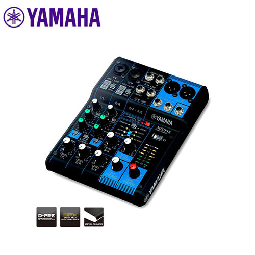 YAMAHA(야마하) MG06XU 6채널 믹싱 콘솔