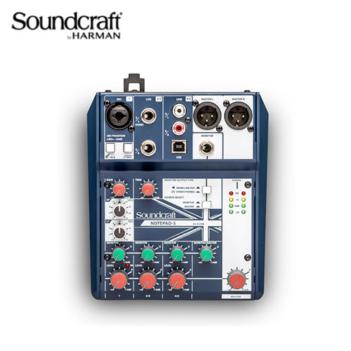 Soundcraft(사운드크래프트) Notepad-5 아날로그 믹서