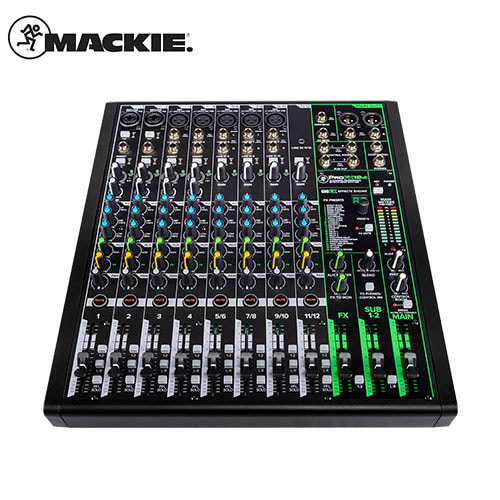MACKIE(맥키) ProFX12v3 아날로그 믹서 이펙트 탑재