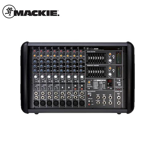 MACKIE(맥키) PPM608 / 8채널 파워드 믹서 이펙터 내장