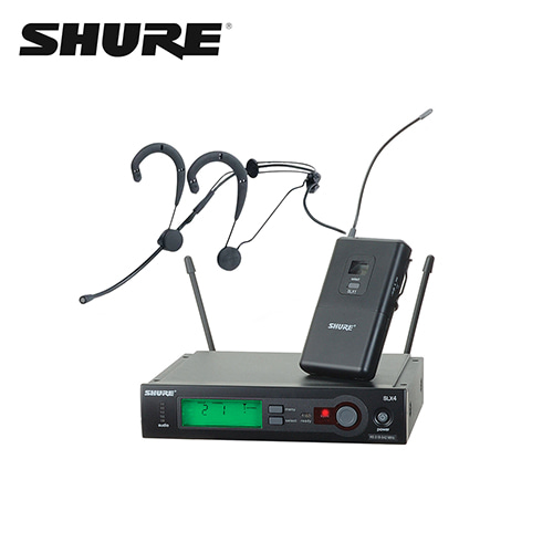 SHURE(슈어) SLX14/BETA53 무선 헤드셋마이크 시스템
