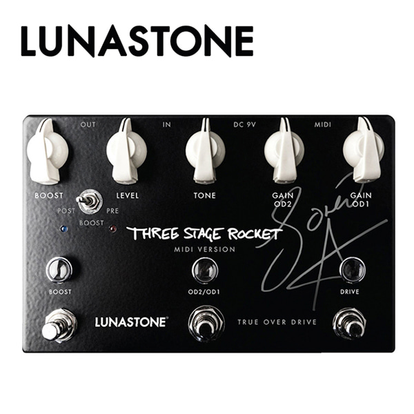 Lunastone - Three Stage Rocket MID / 미디 지원 오버드라이브