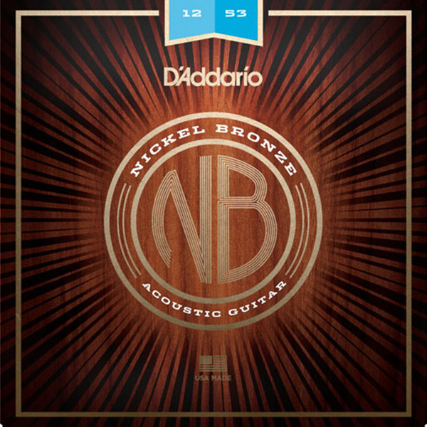 Daddario NB1253 / Fretted 어쿠스틱 기타 스트링 (012-053)