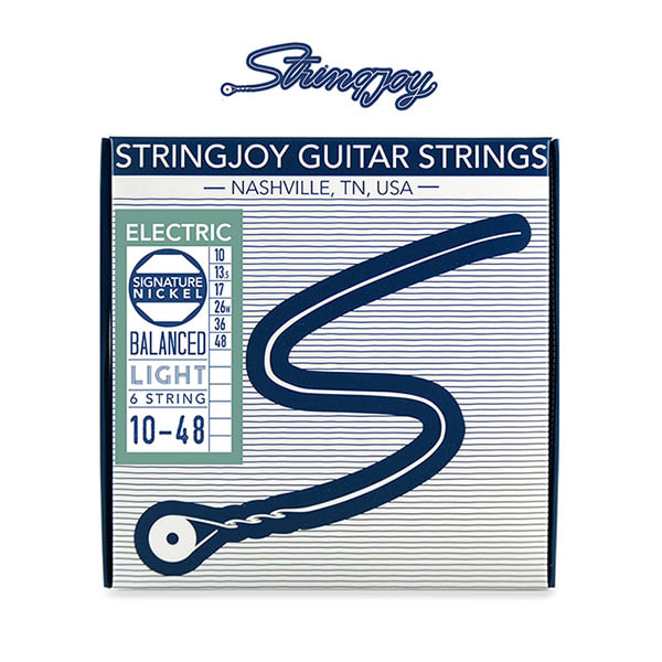 Stringjoy 일렉트릭 기타 스트링 Electric Balanced Light Gauge 010-048 (SJ-BAL10)