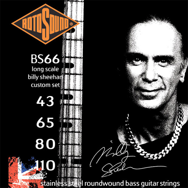 RotoSound BILLY SHEEHAN STAINLESS STEEL / 빌리시언 시그네쳐 스트링 043-110 (BS66)