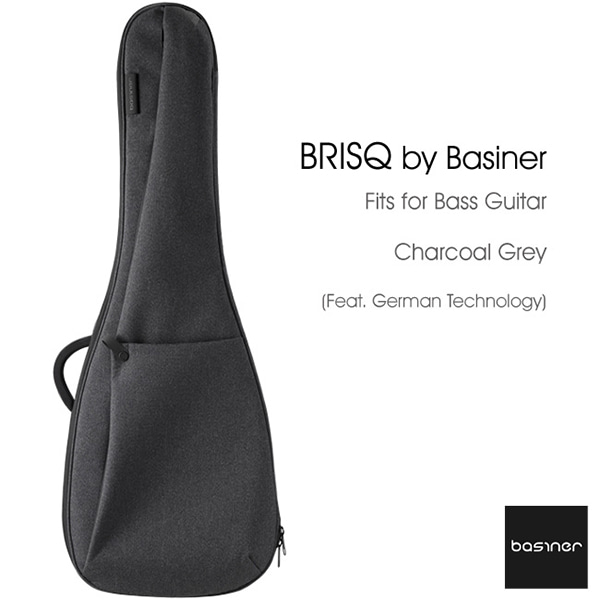 Basiner Brisq Bass Case - Charcoal Grey (Brisq-BG CG)