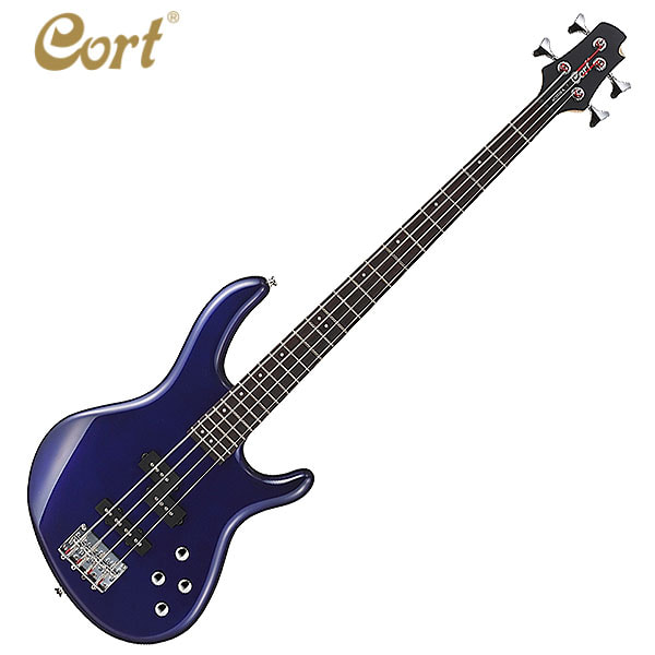 Cort Action Bass Plus BM(Blue Metallic) / 콜트 액티브 일렉베이스 액션 플러스 (BM)