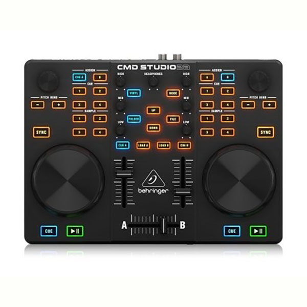 베링거 CMD STUDIO 2A 2데크 DJ MIDI 컨트롤러