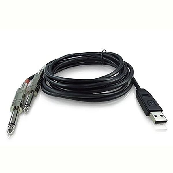베링거 LINE 2 USB 라인(스테레오 55잭) 입력 USB 인터페이스 케이블