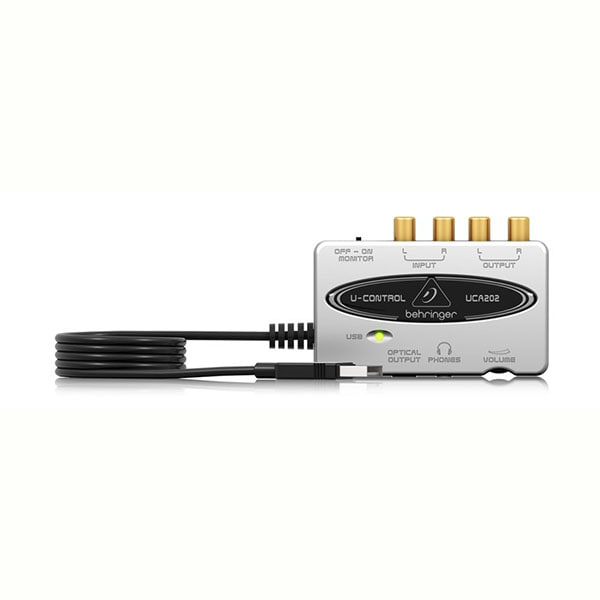 베링거 U-CONTROL UCA202 2입력/2출력 USB 오디오인터페이스