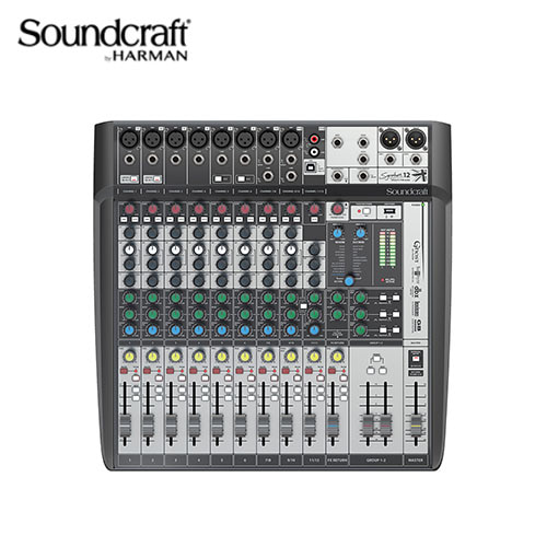 Soundcraft(사운드크래프트) Signature 12 MTK / 프리미엄 12채널 스테레오 믹서
