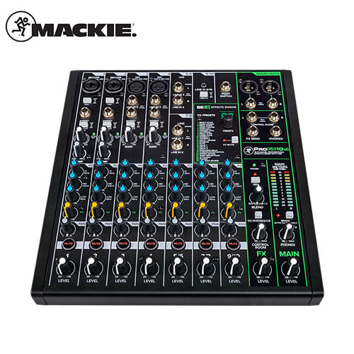 MACKIE(맥키) ProFX10v3 아날로그 믹서 이펙트 탑재