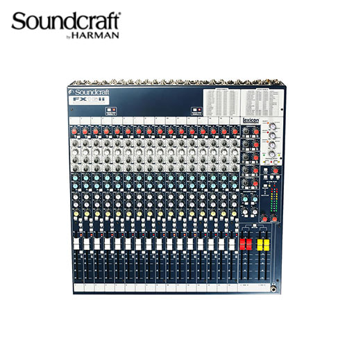 Soundcraft(사운드크래프트) FX16ii / 16채널 스테레오 믹서