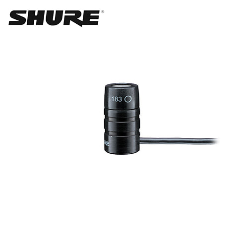 SHURE(슈어) WL183 콘덴서 핀마이크 (무선용)