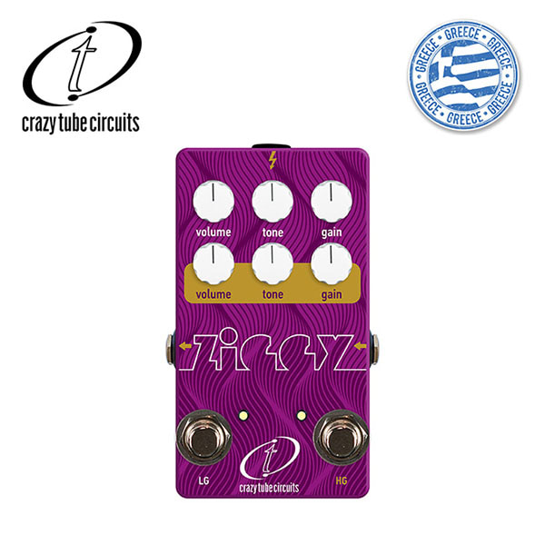 Crazy Tube Circuits - Ziggy V2 / 듀얼 채널 오버드라이브
