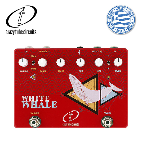Crazy Tube Circuits - White Whale / 스프링 내장 리버브 &amp; 트레몰로