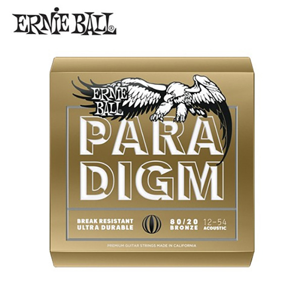 Ernie Ball - Paradigm 80/20 Bronze / Medium Light 012-054 통기타 스트링 (P02086 / EBAC-166)