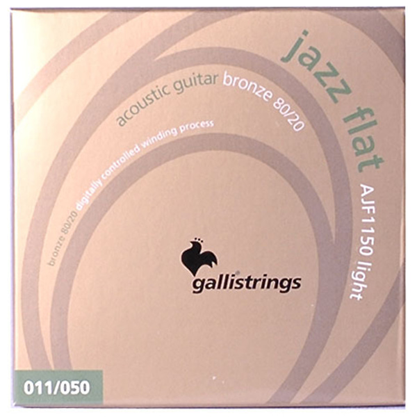 Galli String Jazz Flat AJF1150 Light (011-050) Flat Wound