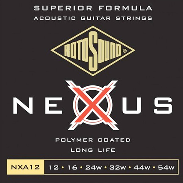 RotoSound NEXUS ACOUSTIC / 로토사운드 포스포브론즈 폴리머 코팅 통기타스트링 012-054 (NXA12)