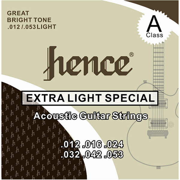 HENCE Standard Acoustic String / 초보자용 어쿠스틱 스트링 012 게이지