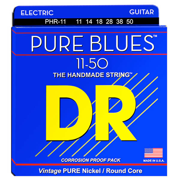 DR Pure Blues 니켈 일렉기타줄 PHR-11 (011-050)