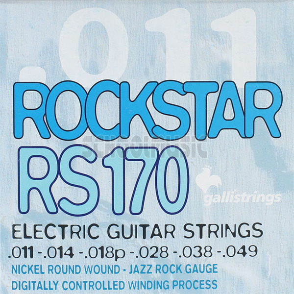 Galli String RS170 Jazz Rock 니켈일렉기타줄(011-049)