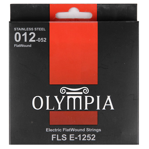 Olympia Flat Wound 일렉기타줄 012-052(FLS E-1252)
