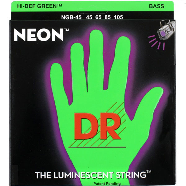 DR Neon HiDef Green 베이스줄 Medium (045-105)
