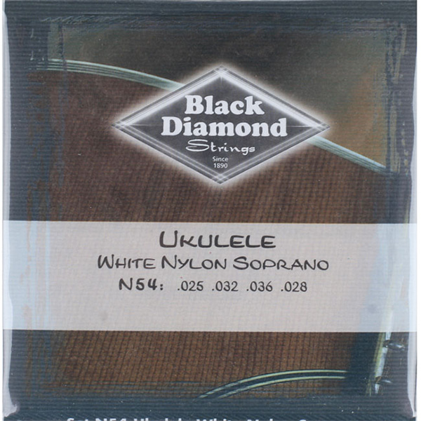 Black Diamond N54 Ukulele White Nylon Soprano String